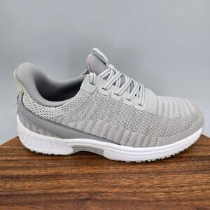 Orthofeet Kita Shoes Womens 6.5 2E Gray Mesh Hands Free Slip On Walking Orthotic
